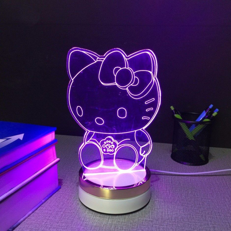 Светильник ночник hello Kitty