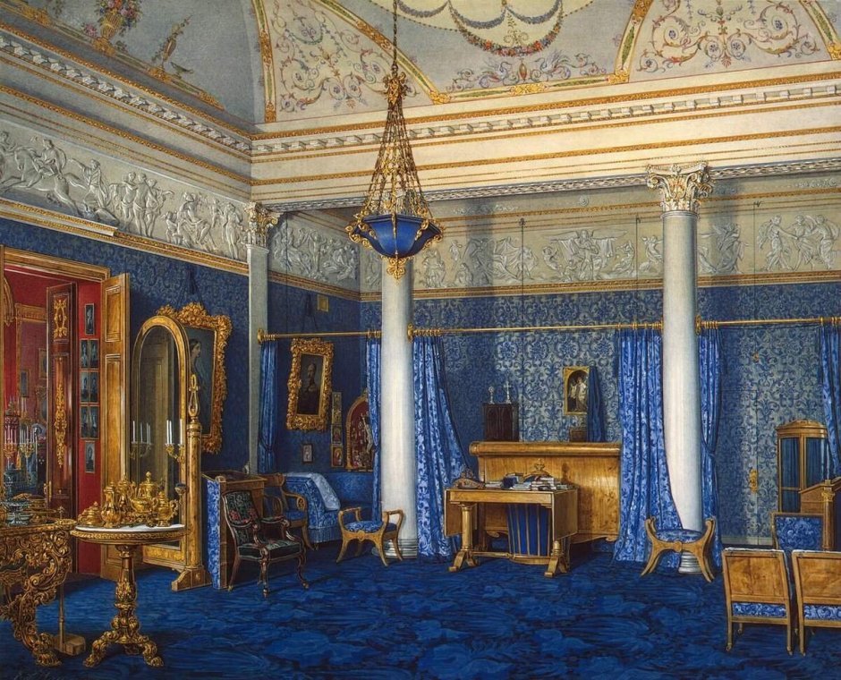Спальня Екатерины 2 в Екатерининском Дворце