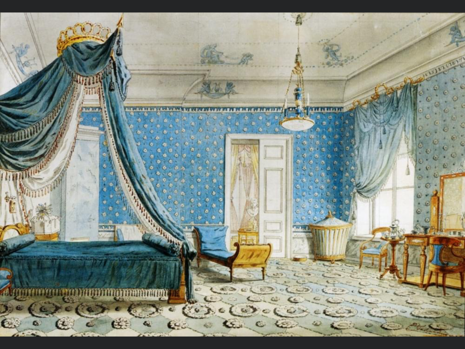 Комната дворянской усадьбы 18 19 века