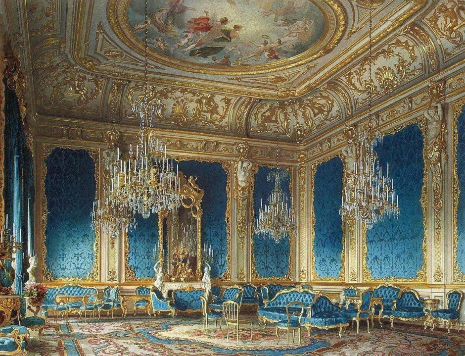 Комната в королевском стиле