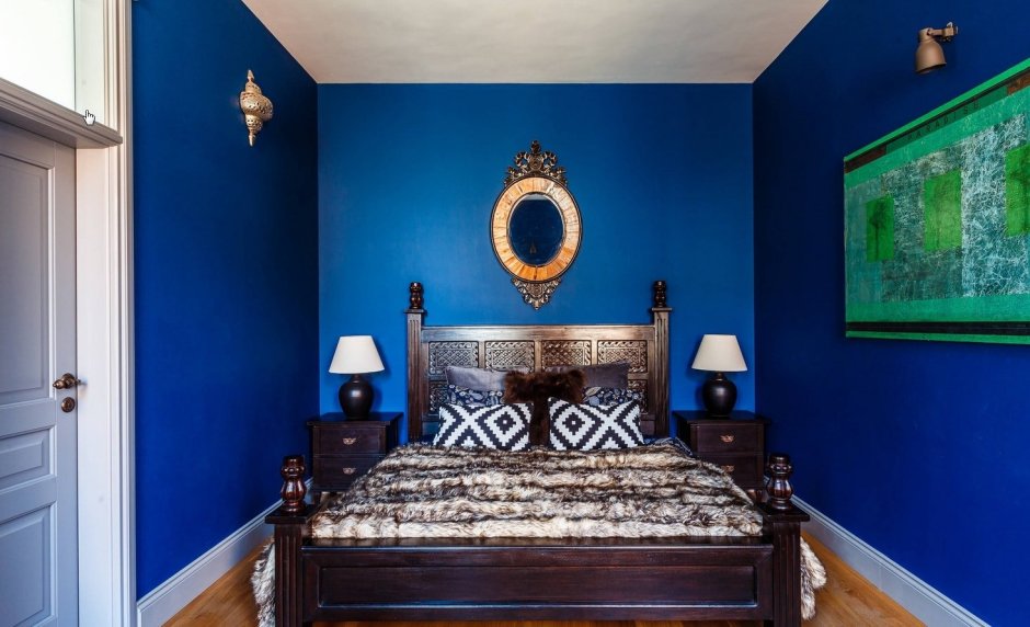 Синяя спальня эрмитаж