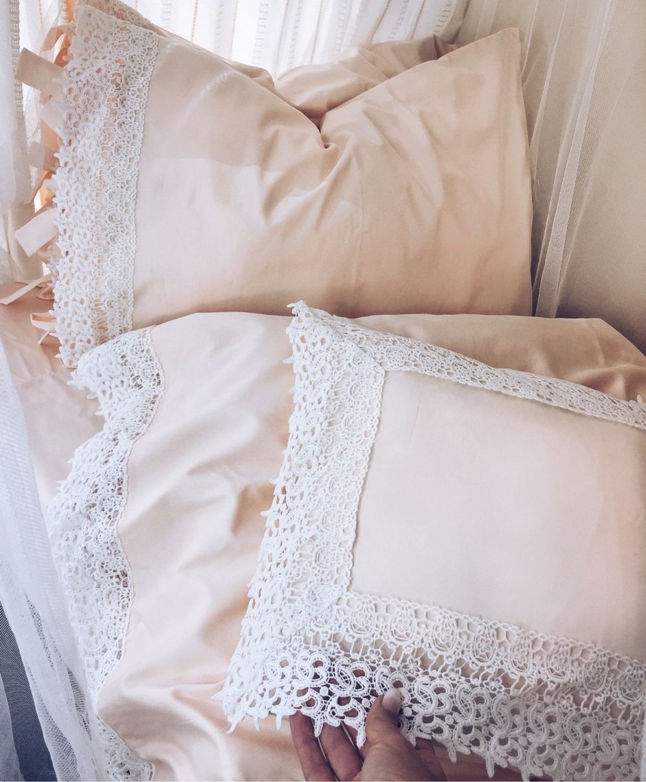 Zara Home постельное белье с кружевами детское