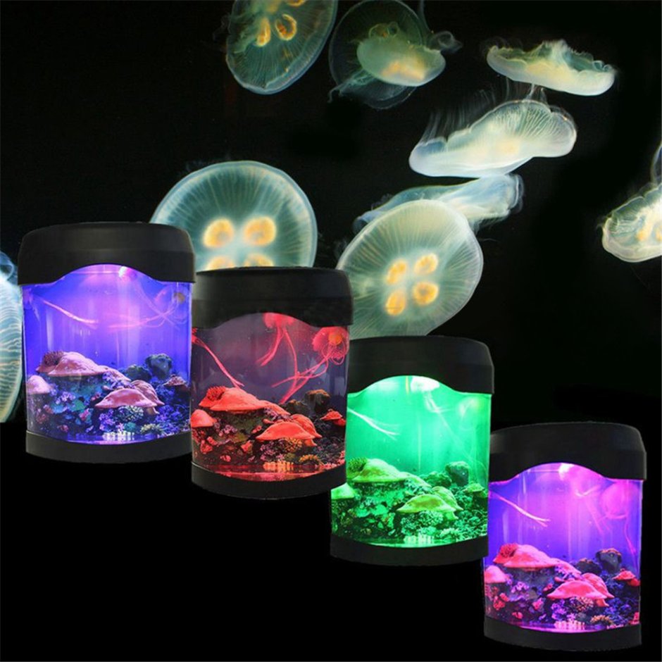 Аквариум led desktop Jellyfish Tank