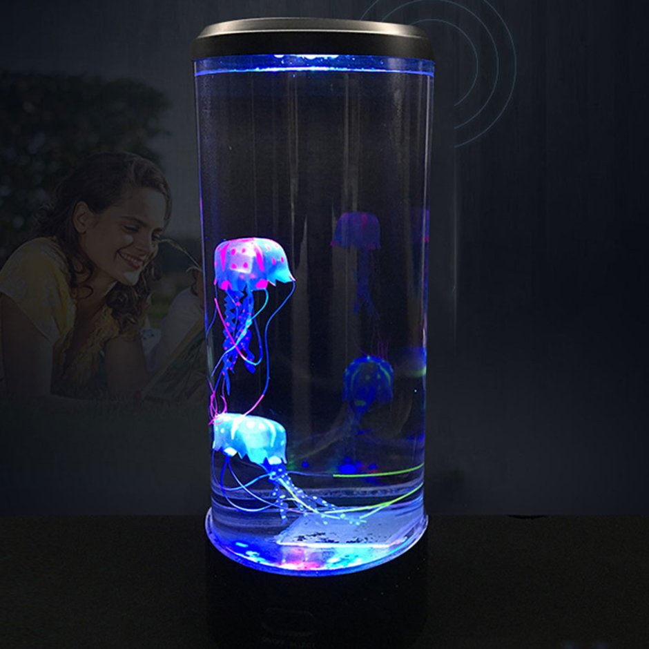 Светильник аквариумный светодиодный лампа лава