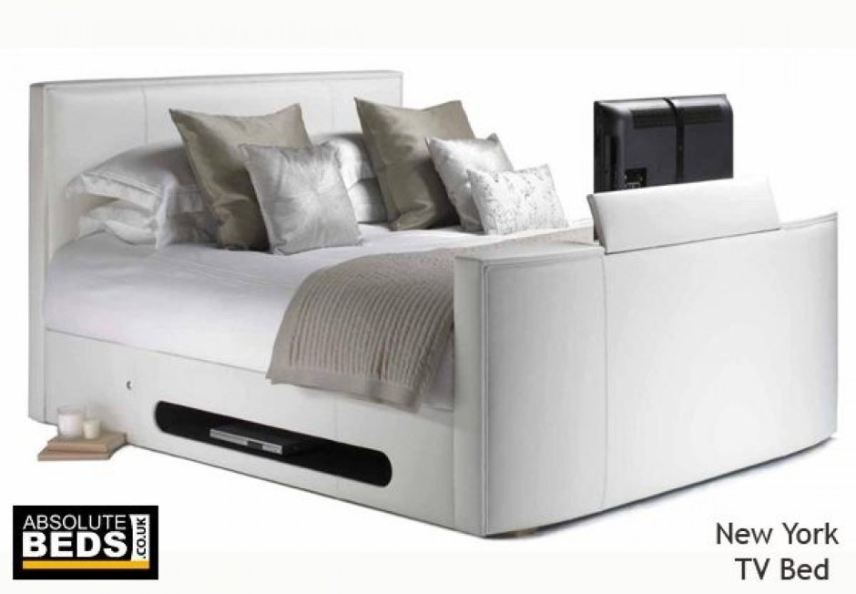 Кровать со встроенным телевизором