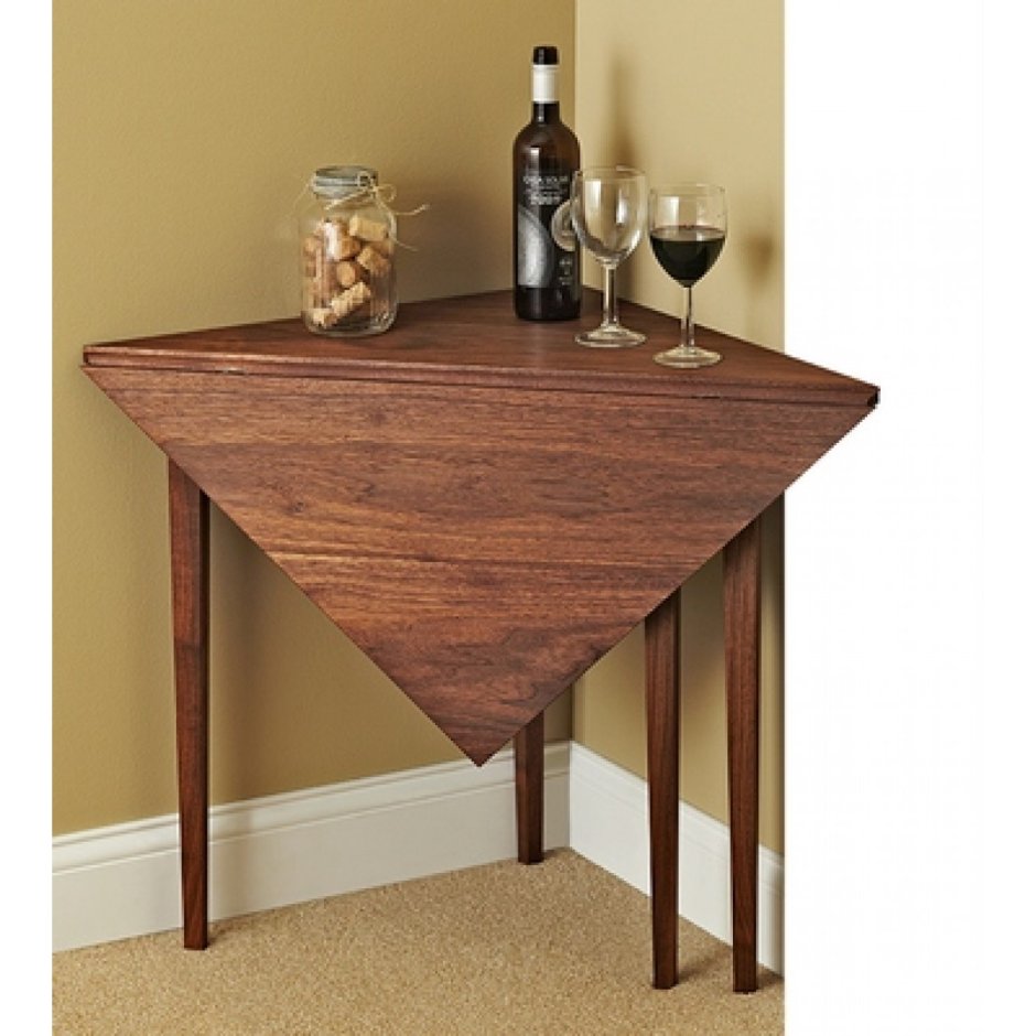 Подпереть стол. Треугольный стол для кухни. Столешница треугольная. Стол треугольный раскладной. Стол треугольный кухонный для маленькой кухни.