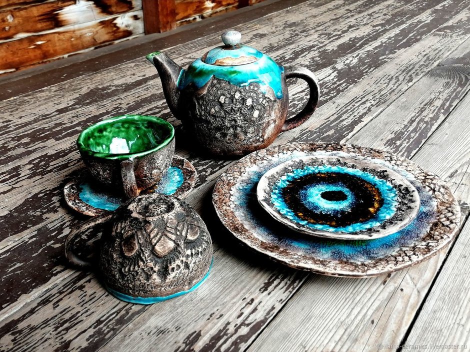 Посуда Ядран керамика чайный