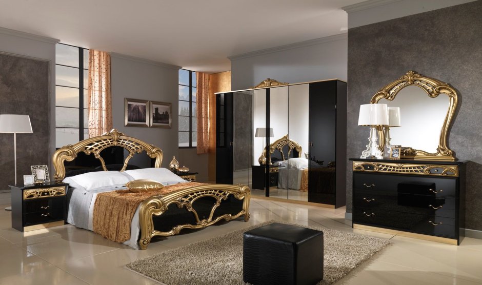 Спальный гарнитур в стиле классический Модерн