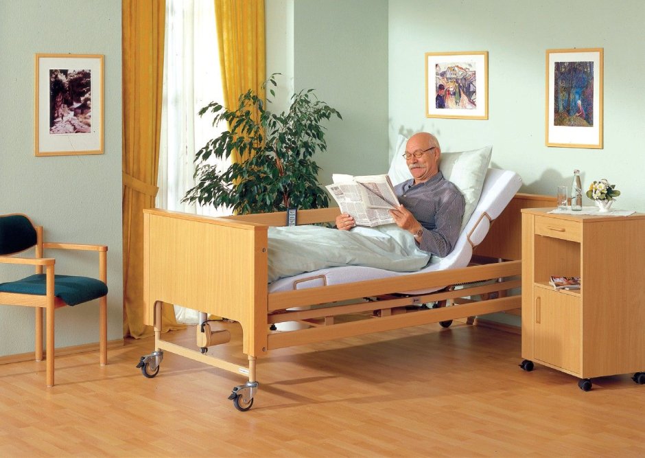 Больничная койка 3d model