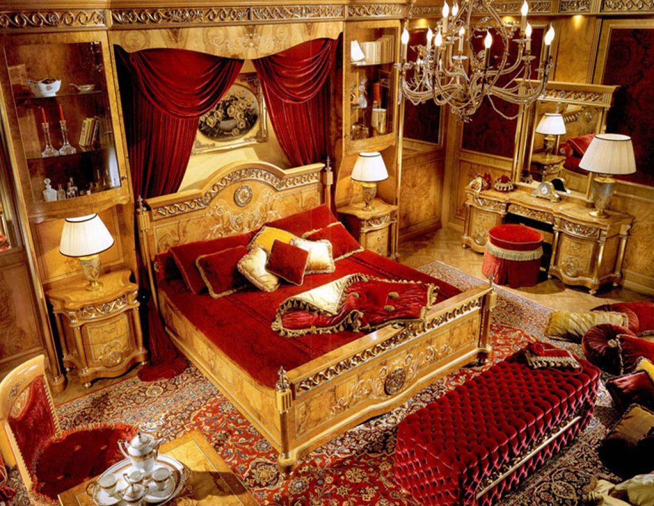 Спальня в стиле Индия бохо