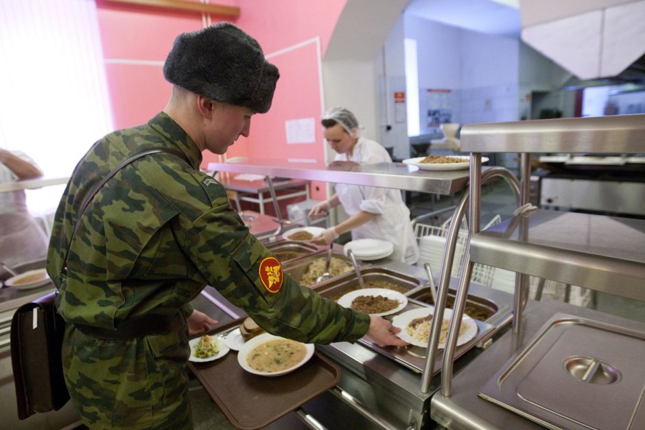 Питание в армии РФ
