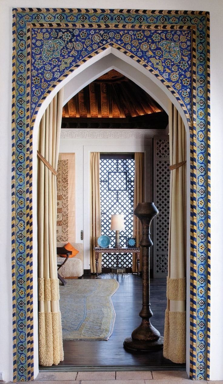 Альков арка арабский стиль