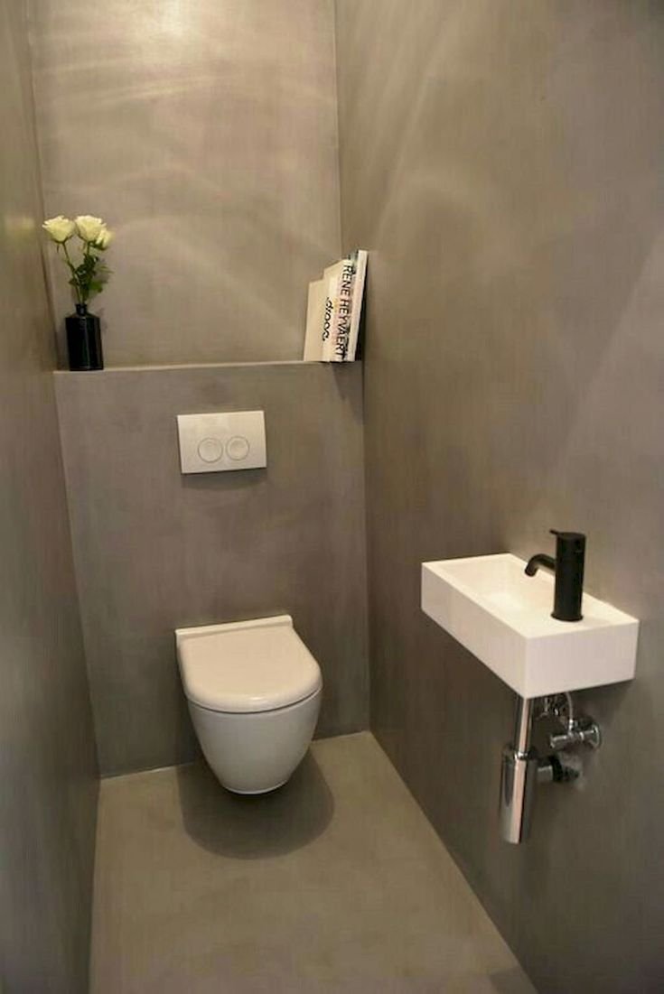 Туалет в современном стиле