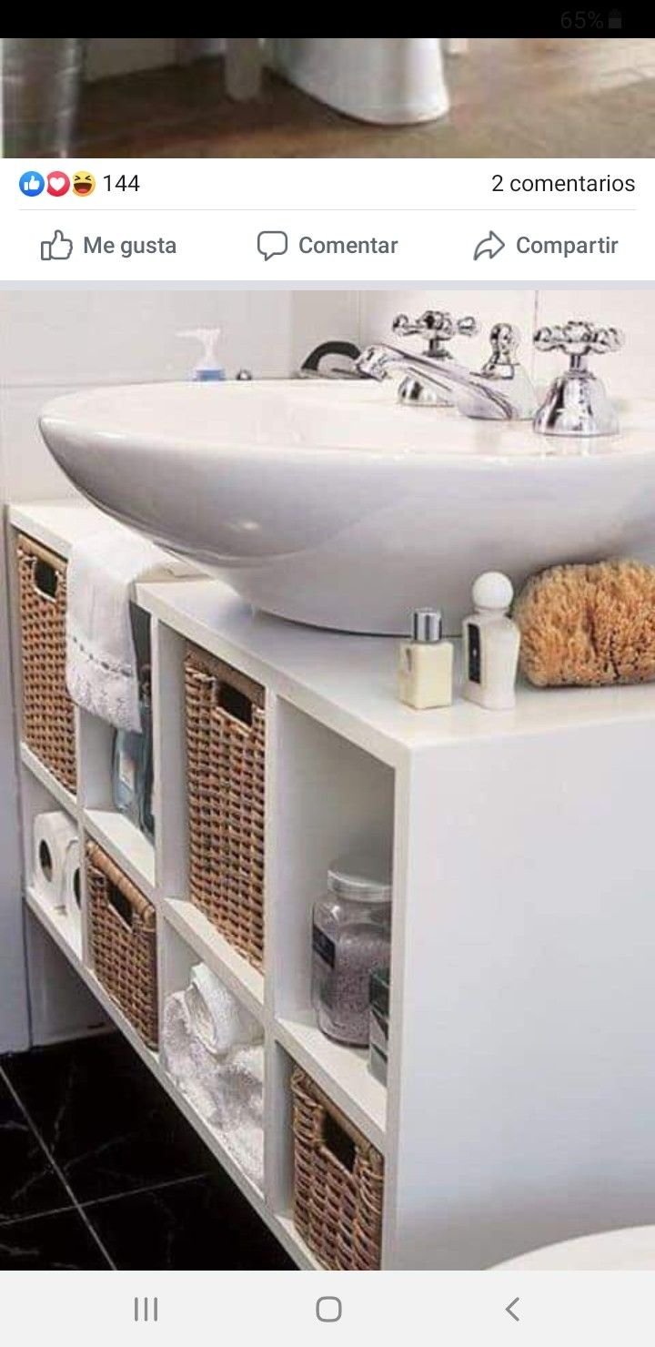 Шкафчик для ванной под раковину