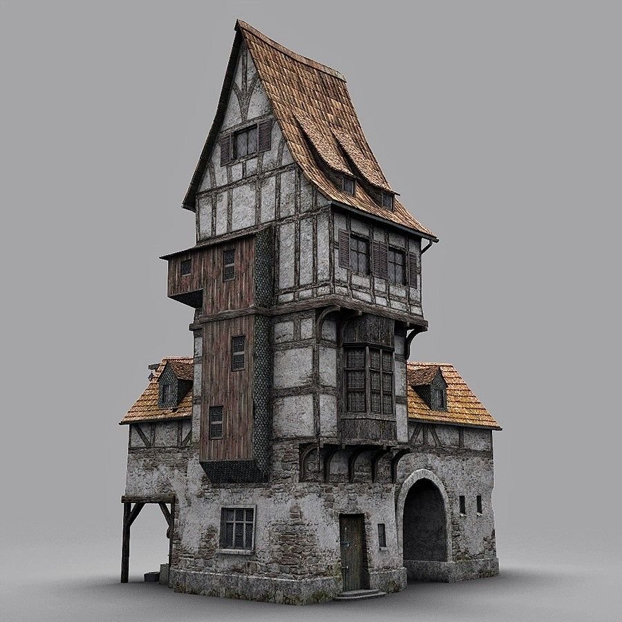 Референс архитектуры средневековье