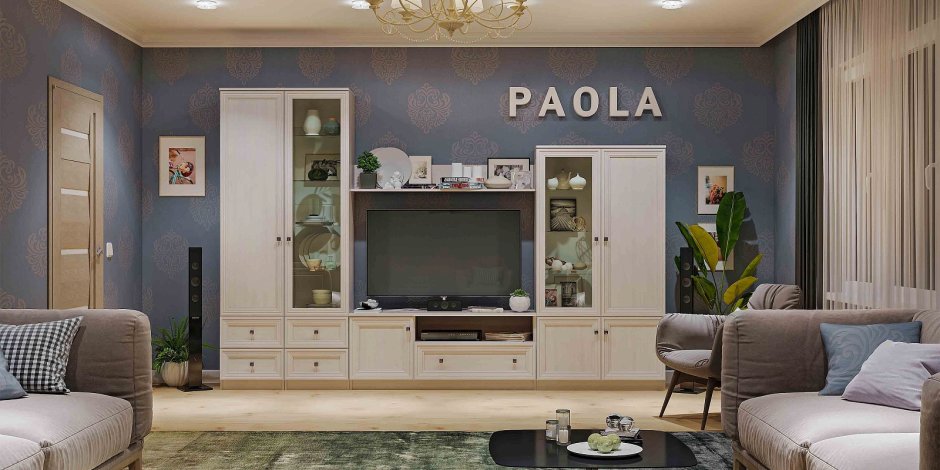 Модульный диван Paola lenti all-time серый
