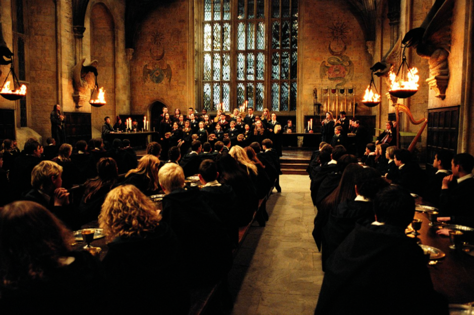 Гарри Поттер зал Хогвартса