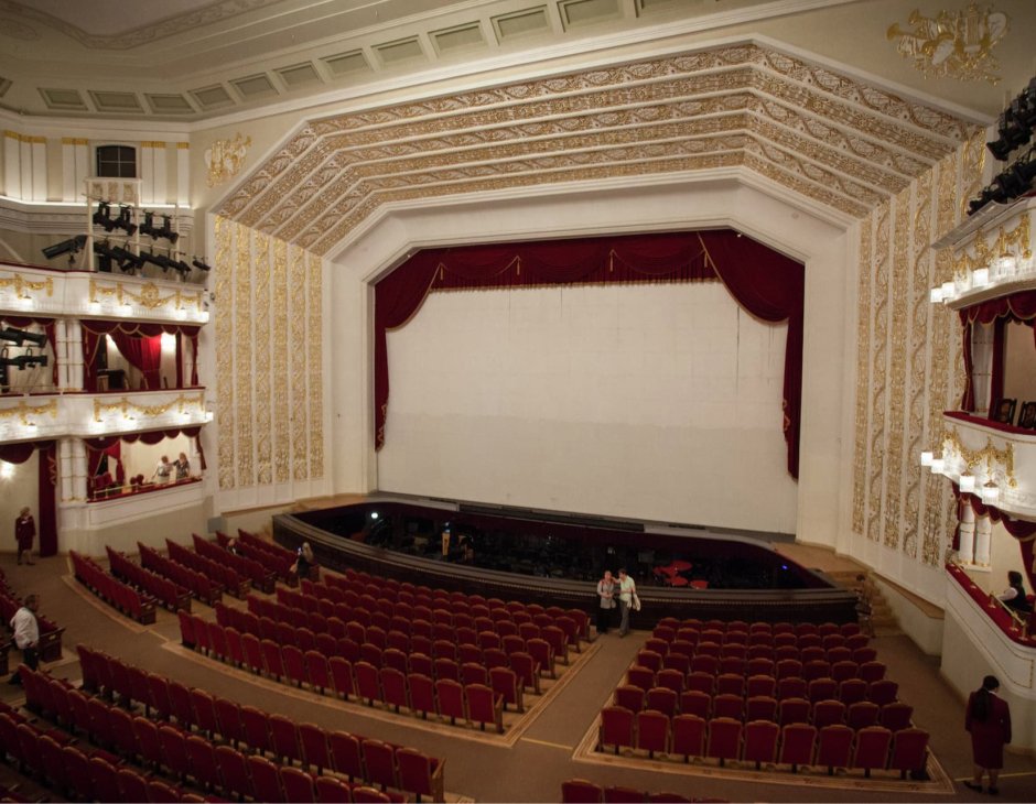 Театр оперетты Москва схема зала