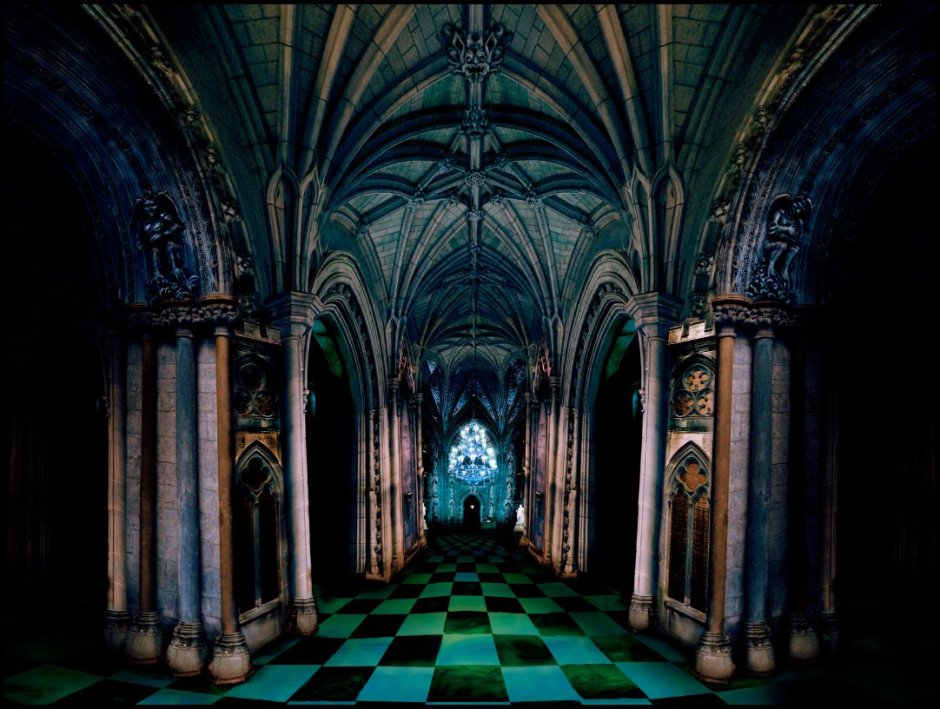 Тёмный коридор Хогвартса