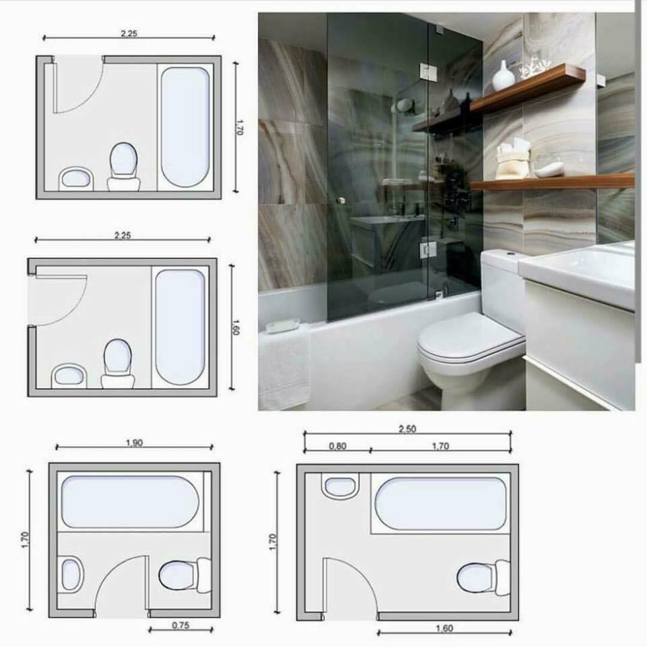 Эргономика ванной комнаты