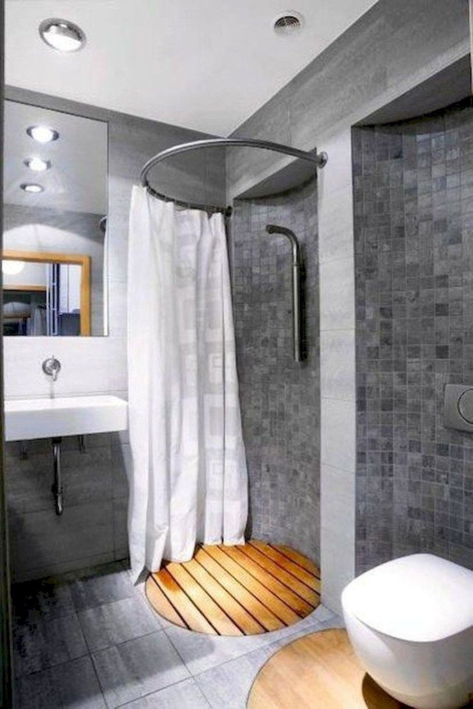 Ванная комната с душевым поддоном