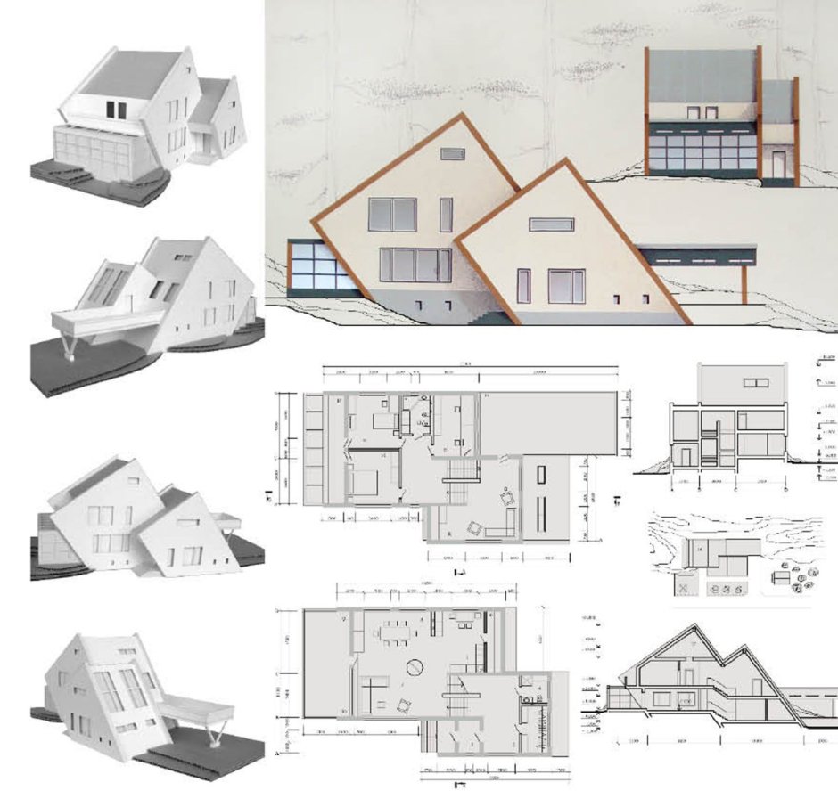 Архитектурные проекты индивидуальных жилых домов