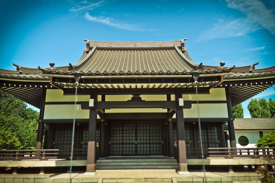 Япония Нагоя Синтоистский храм