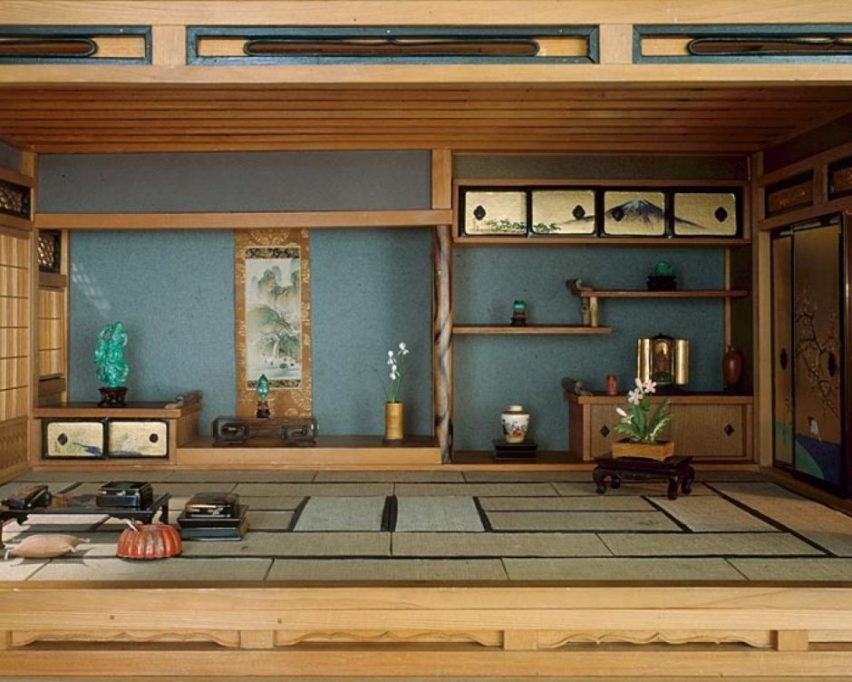 Японские комнаты в старинном стиле