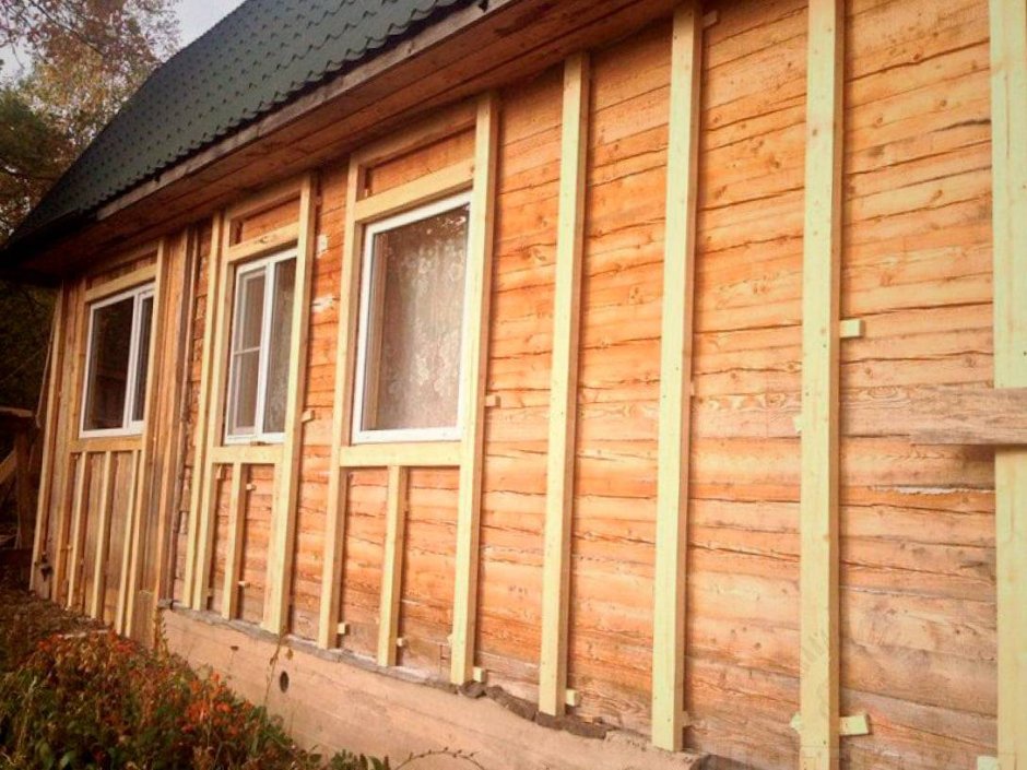 Утепление деревянного дома снаружи