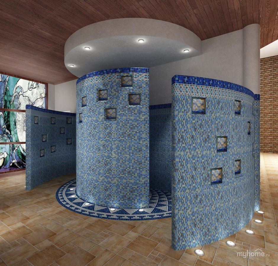 Дизайн турецкой бани в частном доме