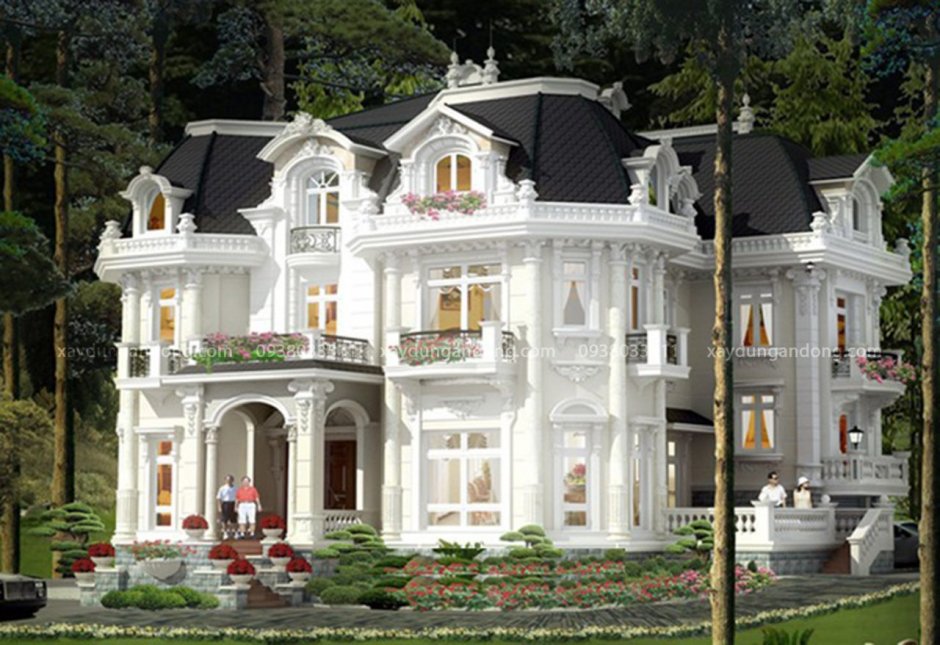 Дом в дворцовом стиле