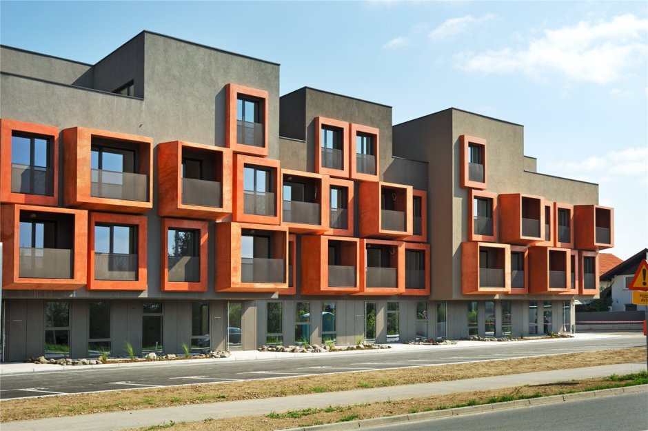 Жилые комплексы в Германии многоэтажные