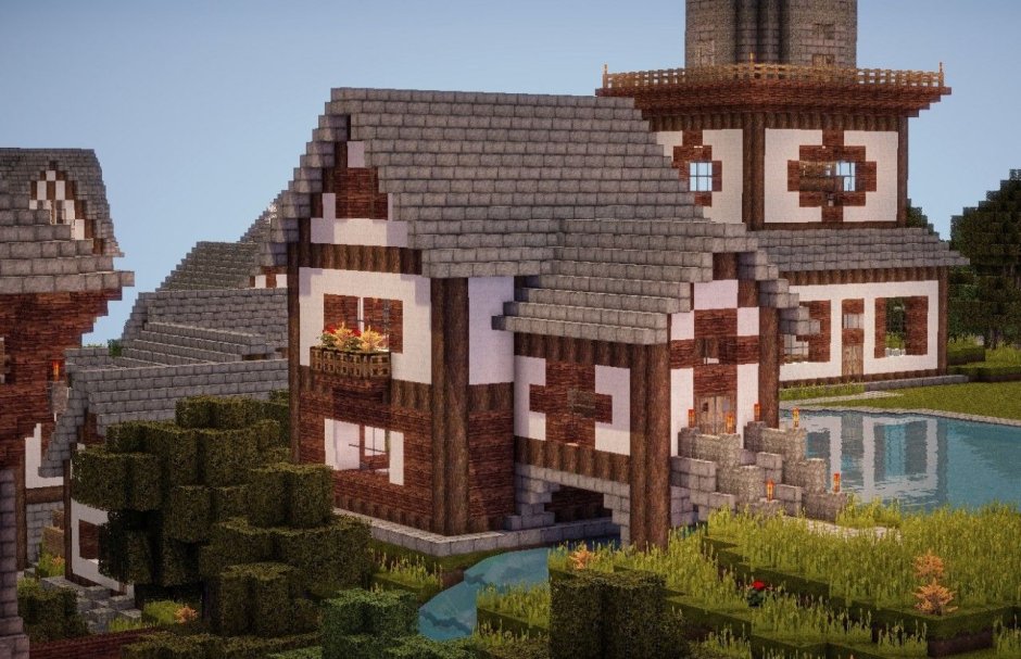 Красивые дома в Minecraft