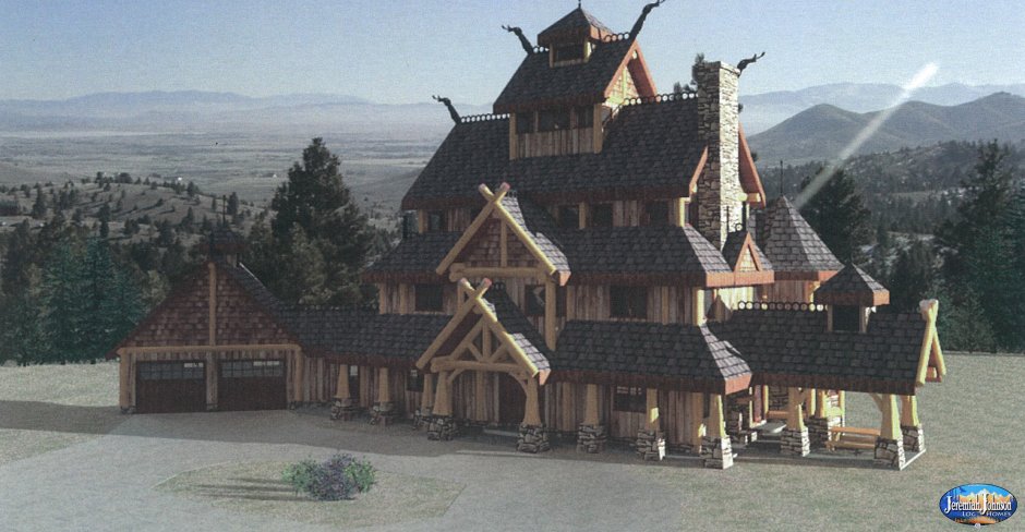 Дом ярла викингов
