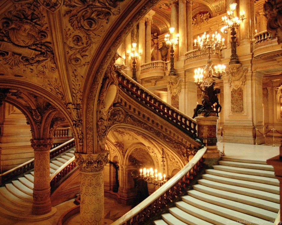 Опера Гарнье парадная лестница