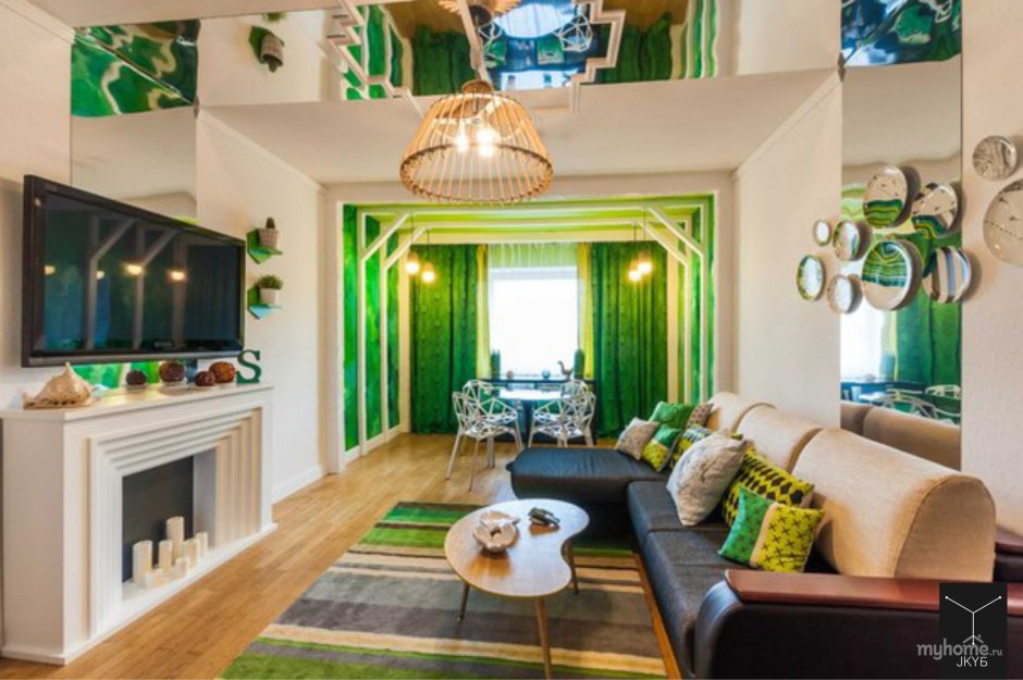 Зеленая гостиная