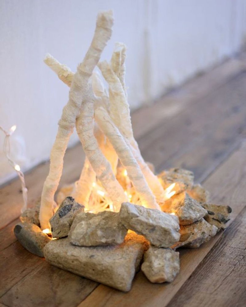 Декоративный огонь для камина