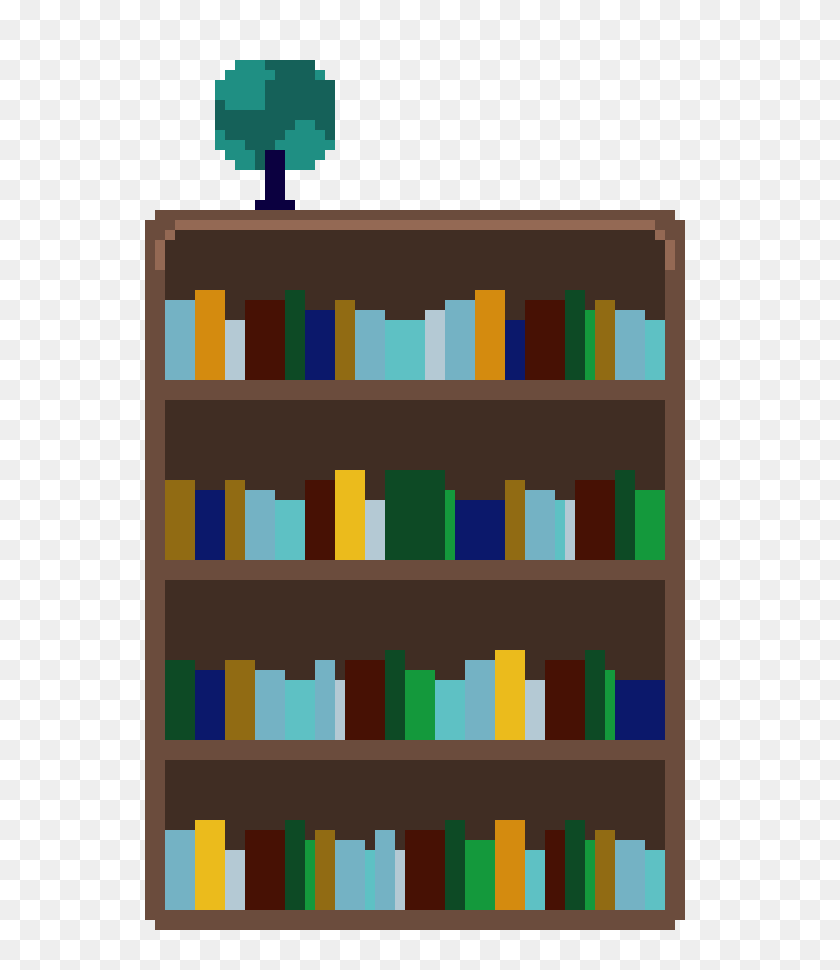 Аппликация книжный шкаф