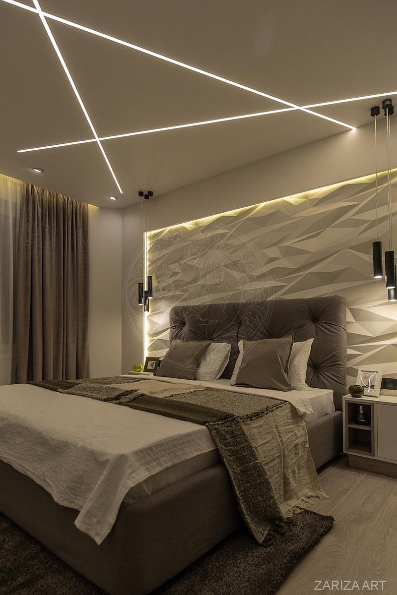 Подсветка в спальне