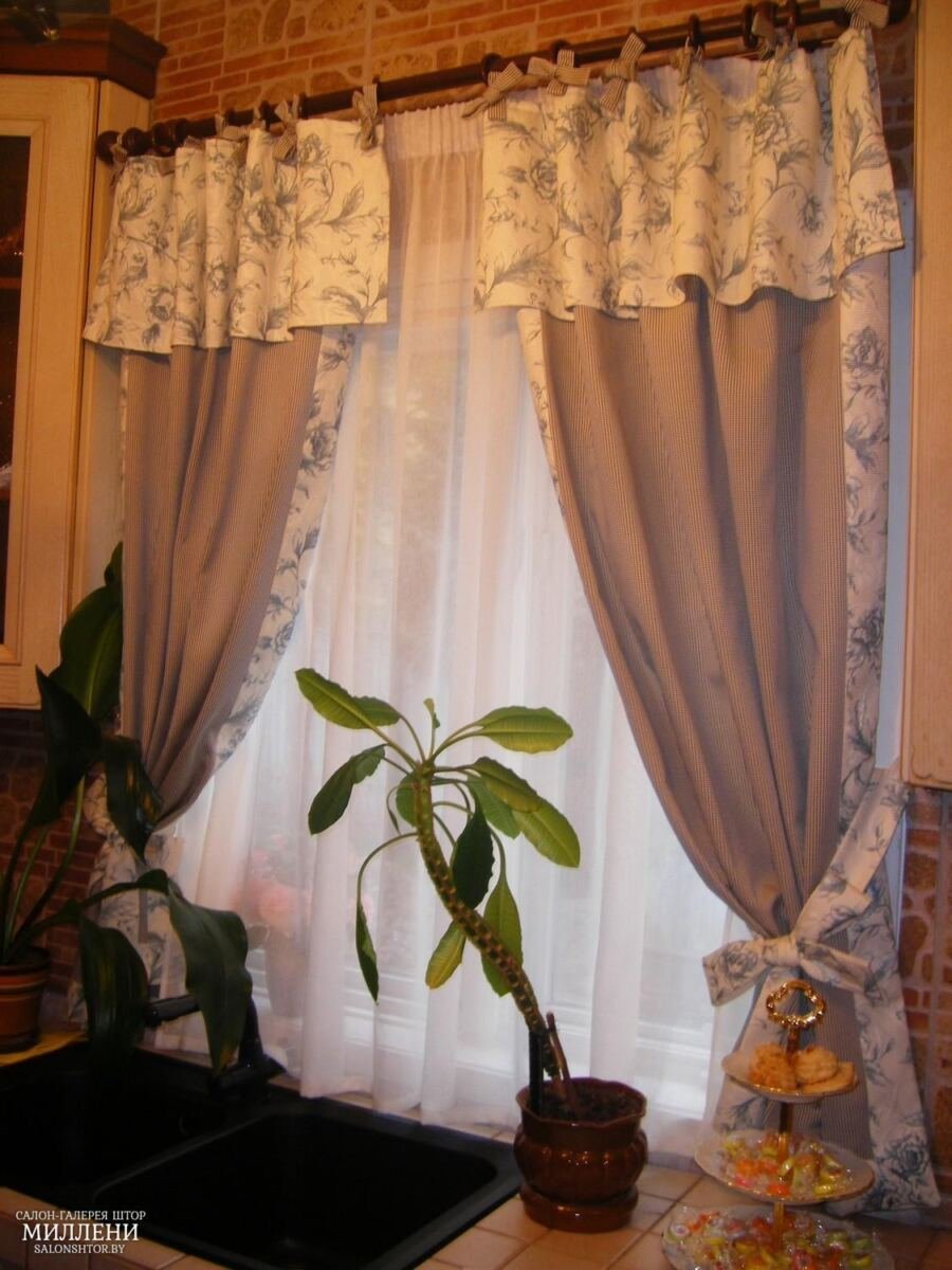 Строченые занавески Ришелье