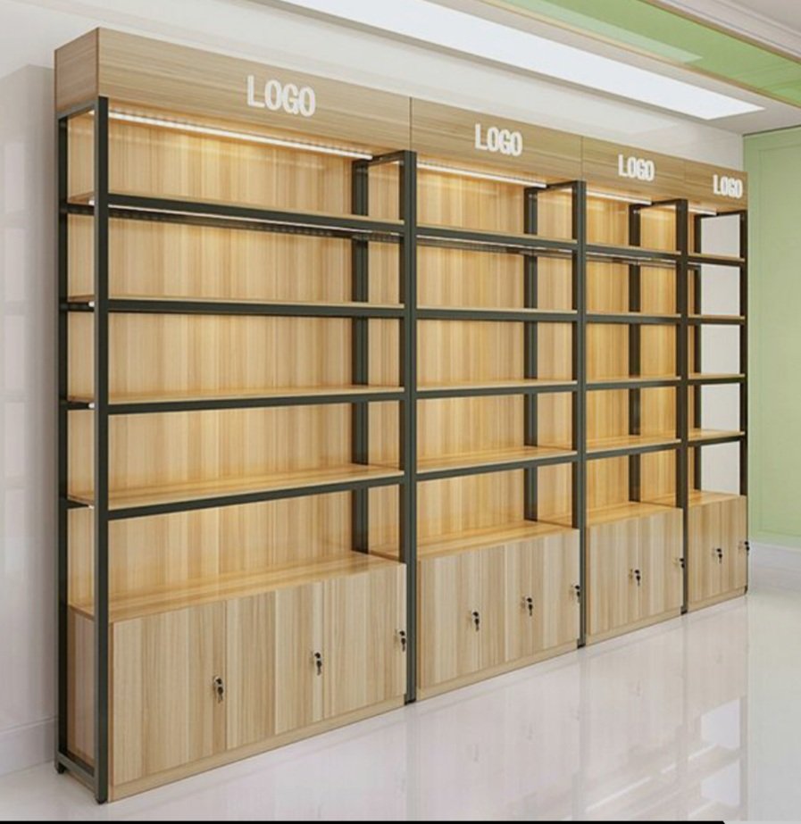 Разноцветные полки