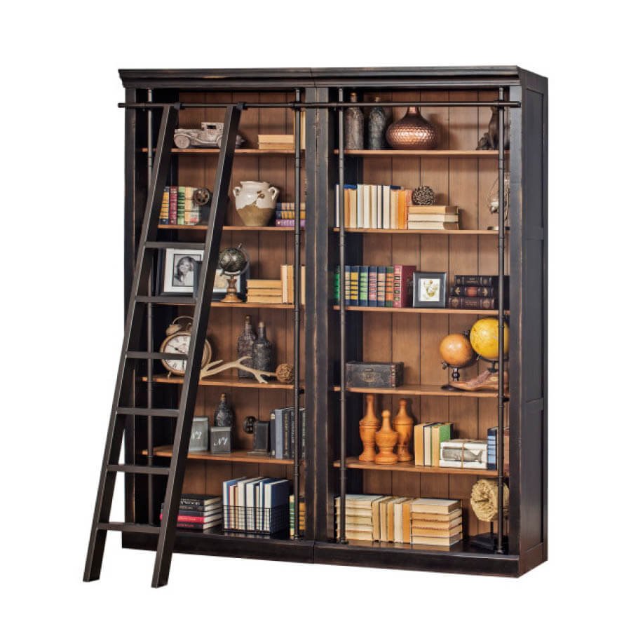 Книжный шкаф на прозрачном фоне