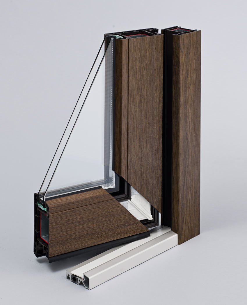 Дверной профиль Рехау z74