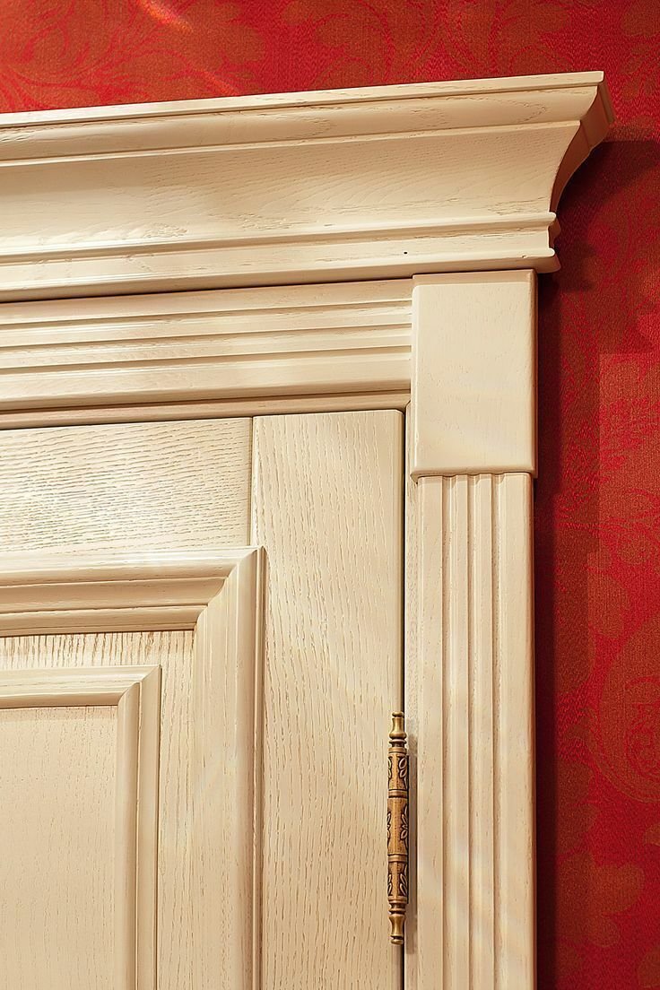 Наличник д (Капитель волна) 10% орех+патина