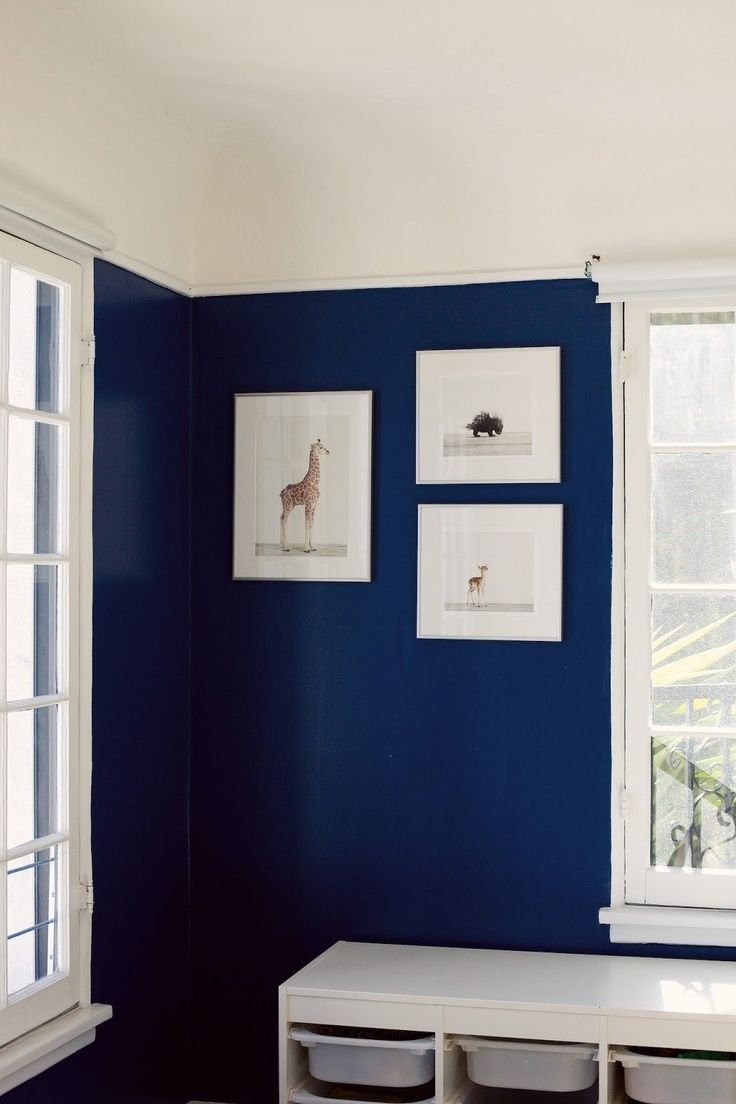 Краски Бенджамин Мур палитра синий