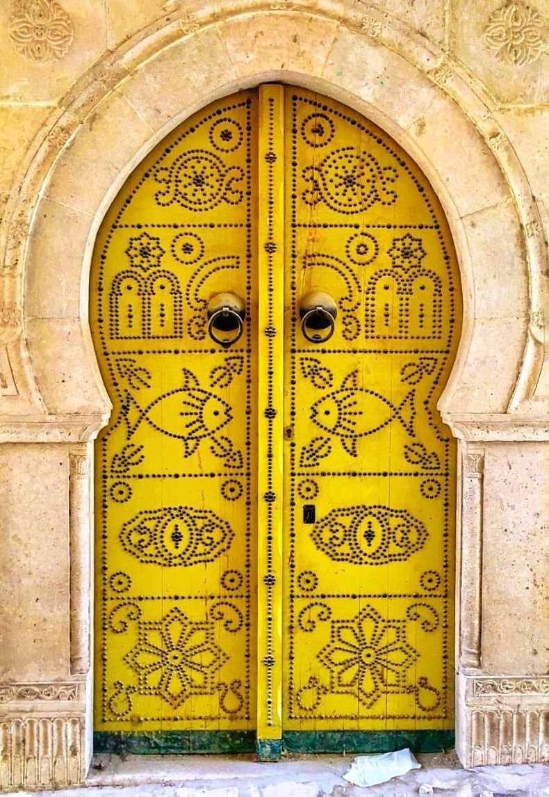 Расписанные двери