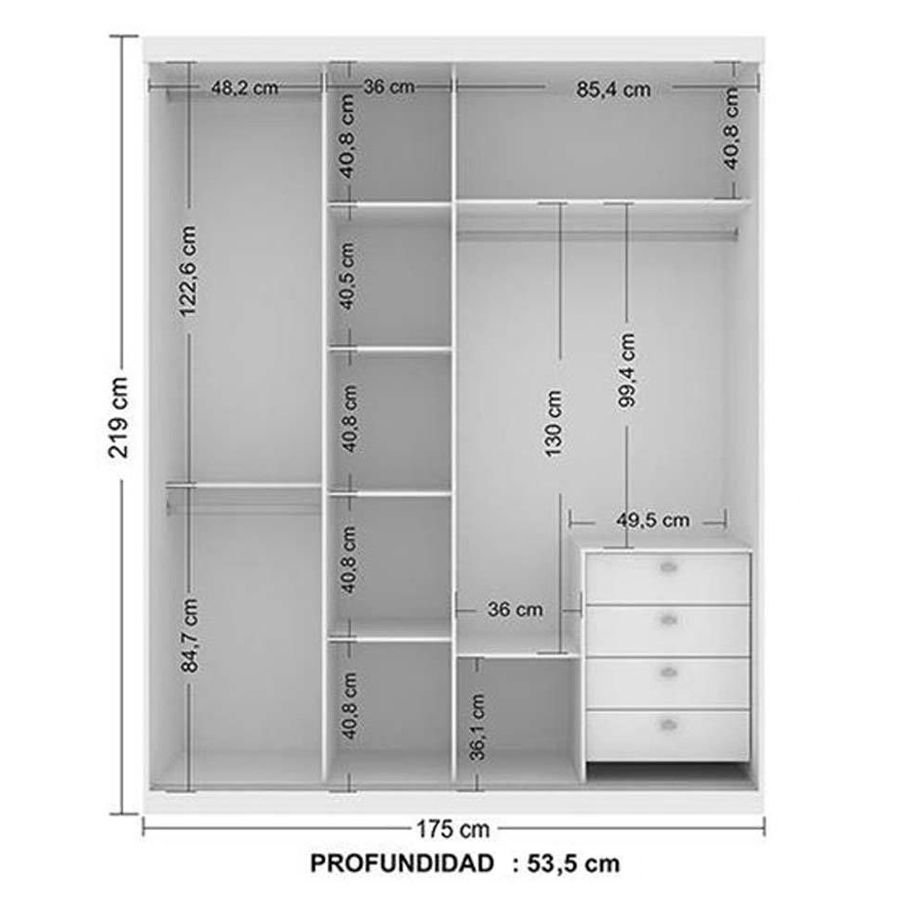Эргономика шкафа купе