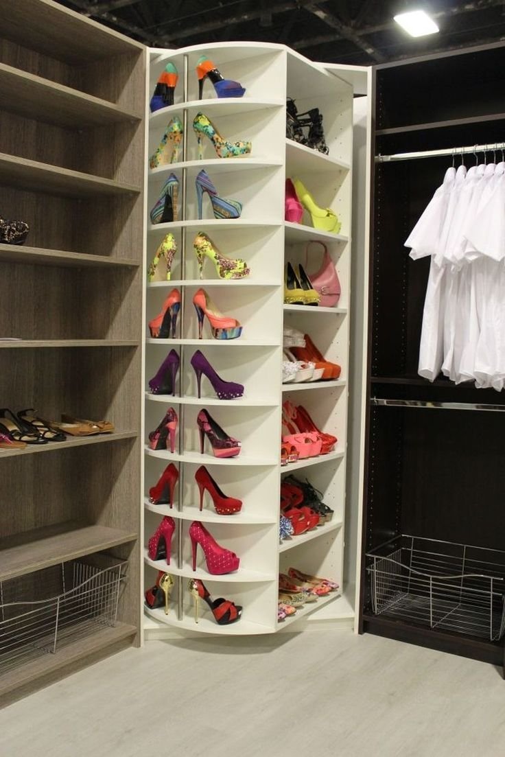 Шкаф для обуви в гардеробной