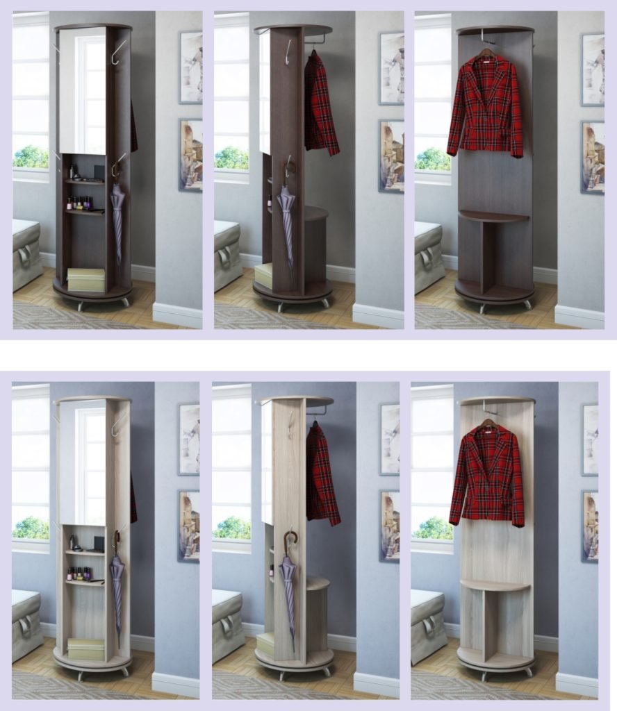 Вешалка напольная поворотная Нона