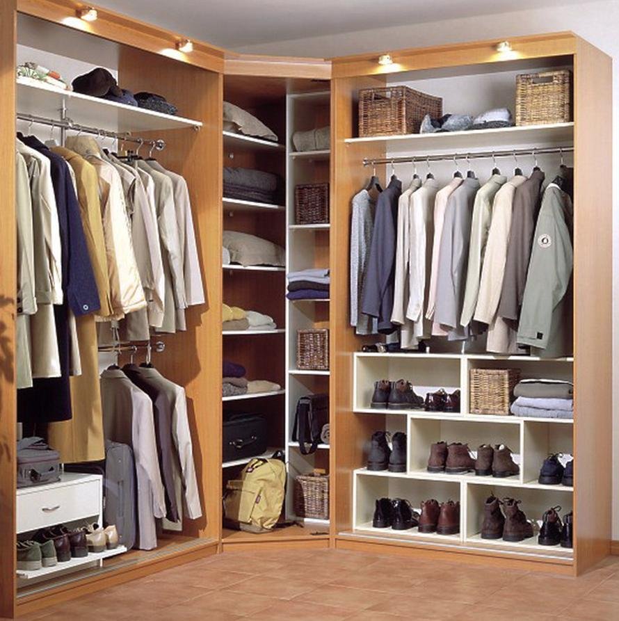 Угловой шкаф наполнение